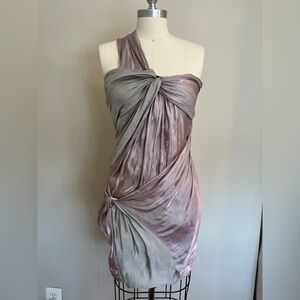 Allsaints Formal Dress Size 6 US SIZE 10 UK one shoulder Prom